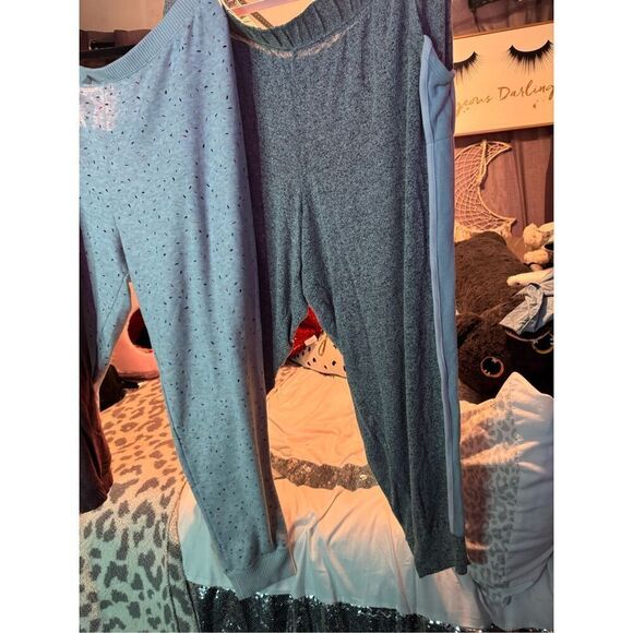 torrid cacique LB LC 3piece jogger sleep pants pajamas pj - Picture 6 of 15